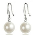 thumbnail image 2 of Naked IOBI Pearl Drill Earrings in Three Sizes, 2 of 4