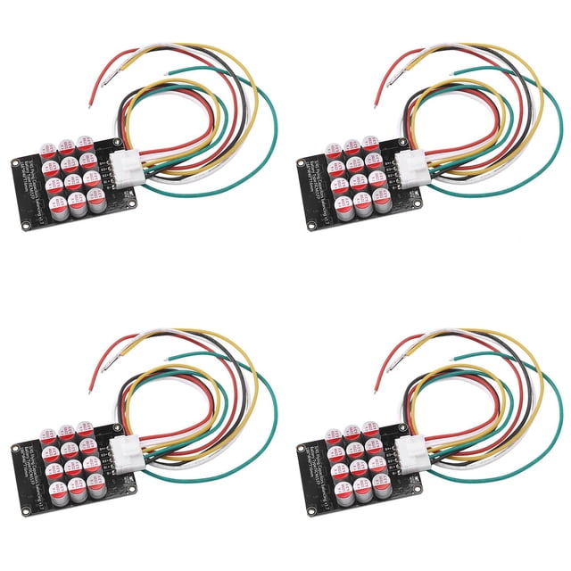 4X 4S 5A Balanceador de Grupo Completo Tablero BMS Activo Litio Lipo Lifepo4 Equalizador de Batería Condensador