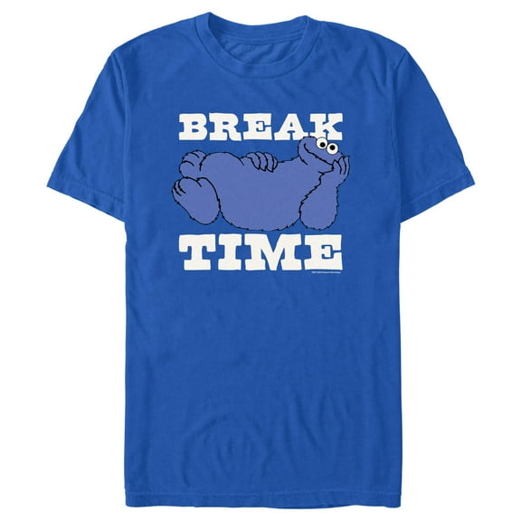 Men's Sesame Street Cookie Monster Break Time Graphic T-Shirt
