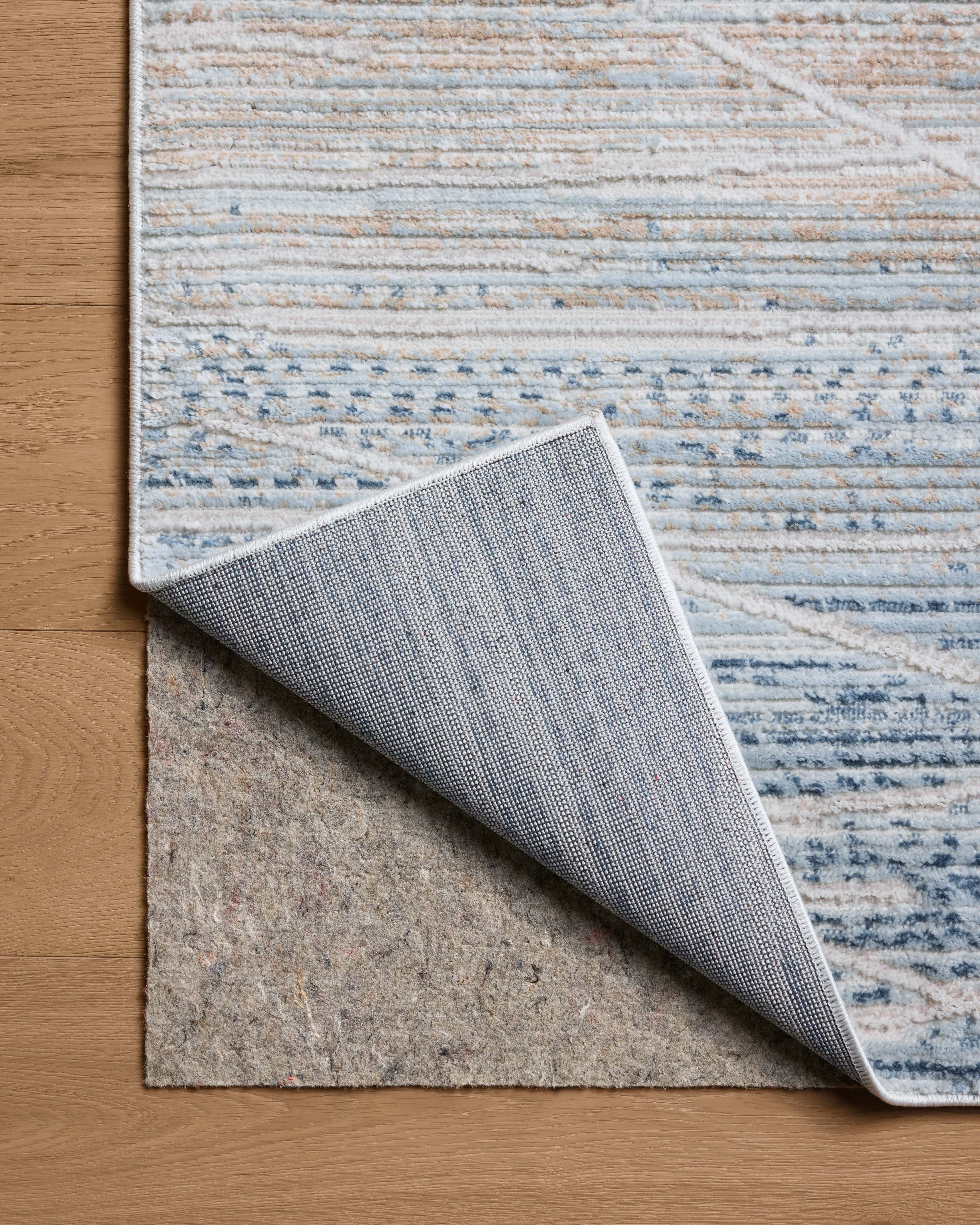 Loloi Townes Natural / Sky 2'-7" x 7'-6" Runner Rug