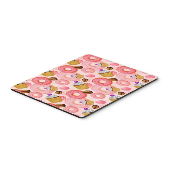Watercolor Sweet Pastries Mouse Pad Hot Pad or Trivet