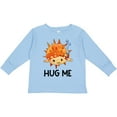 thumbnail image 3 of Inktastic Hug Me Cute Pufferfish with Bubbles Boys or Girls Long Sleeve Toddler T-Shirt, 3 of 5