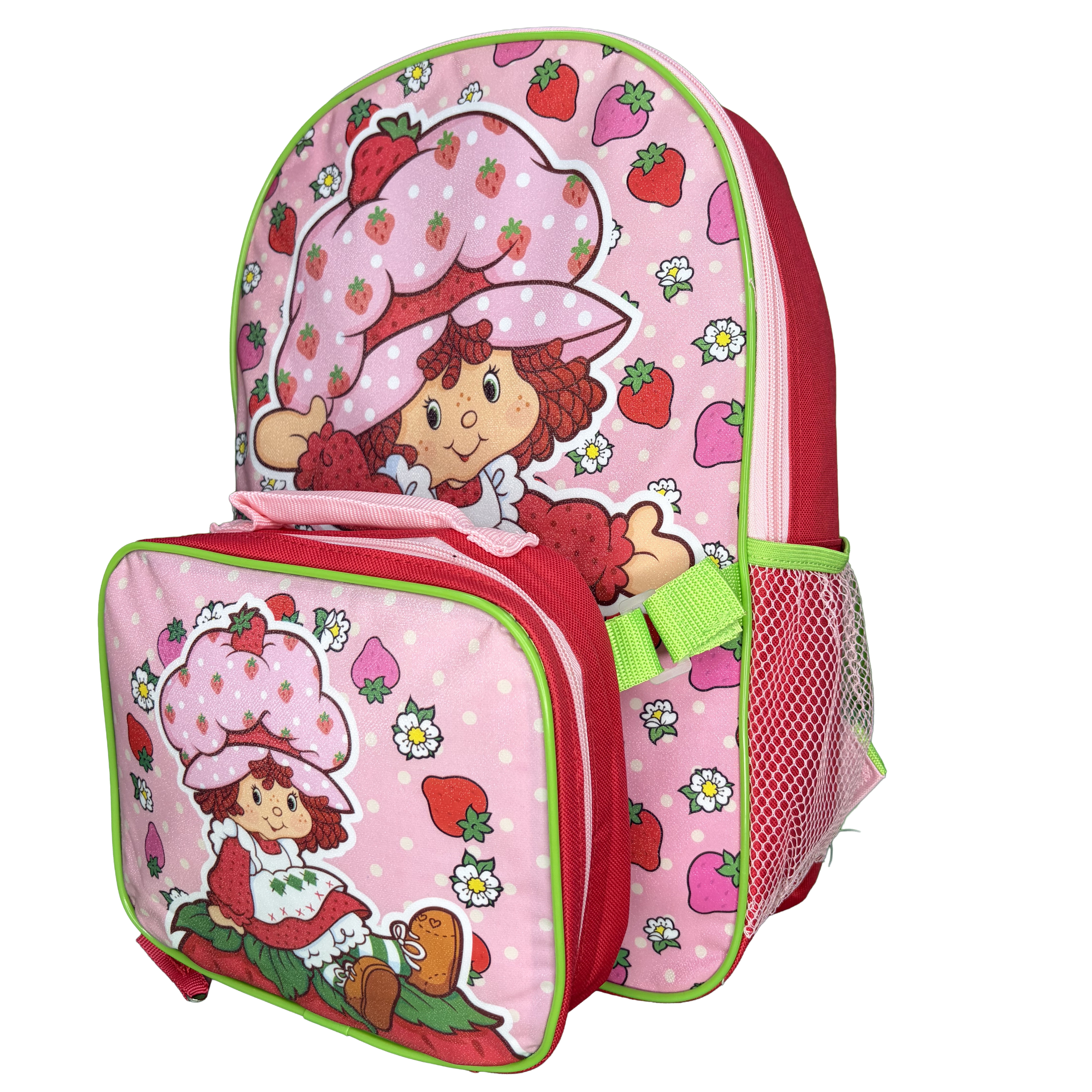 Strawberry Shortcake 16" Backpack with Lunch Bag
