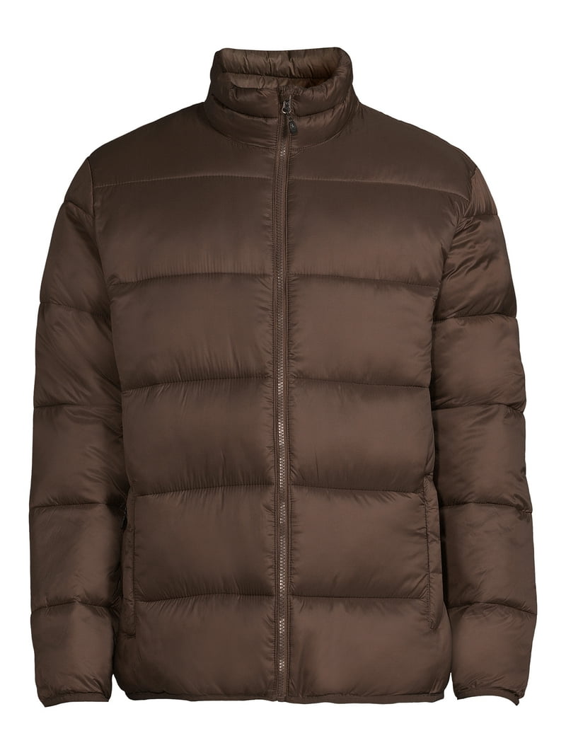 Swiss Tech Men's and Big Men's Puffer Jacket, Up to 5XL