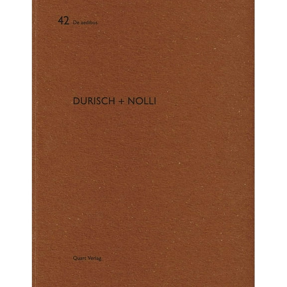 de Aedibus Durisch Nolli: de Aedibus 42, (Paperback)