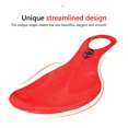thumbnail image 5 of XiYing Portable Abs Plastic Snow Sled for Winter Sports, 51X35Cm Sledding Board with Large Handle for Snow Grass Sand Sliding, Includes 1 Sled, 5 of 7