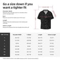 thumbnail image 5 of Rateoe Chemistry Formulas 3 Pattern Men's Short Sleeve Classic Shirt, Casual Short-Sleeved Shirt, Lightweight Summer Shirt, Cuban Collar Shirt,Button-Front Shirt-Small, 5 of 5