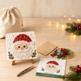 thumbnail image 3 of Mivyn Christmas Sea Glass Art Kit, DIY Mosaic Craft with Wooden Easel for Beginners & Adult, Festive Christmas Making Supplies for Home Decor & Creative Handmade Gift, 3 of 6