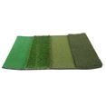thumbnail image 3 of Golf Practice Hitting Mat, Sand-inlaid Grass Material: EVA + Polipropileno. 4-in-1 Golf Practice Mat 4 Different Types Of Turf  For Outdoor ANGGREK Golf Practice Hitting Mat, 3 of 7