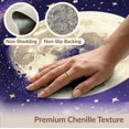 thumbnail image 6 of ODIKA 8'x10' Washable Area Rug Themed Starry Galaxy Spiral Phases Border Nebula Motif for Living Room, Under Sectional, Family , Durable, Non-Slip, 6 of 7