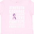 thumbnail image 4 of Inktastic Turners Syndrome Awareness Strength Courage Support Boys or Girls Toddler T-Shirt, 4 of 5