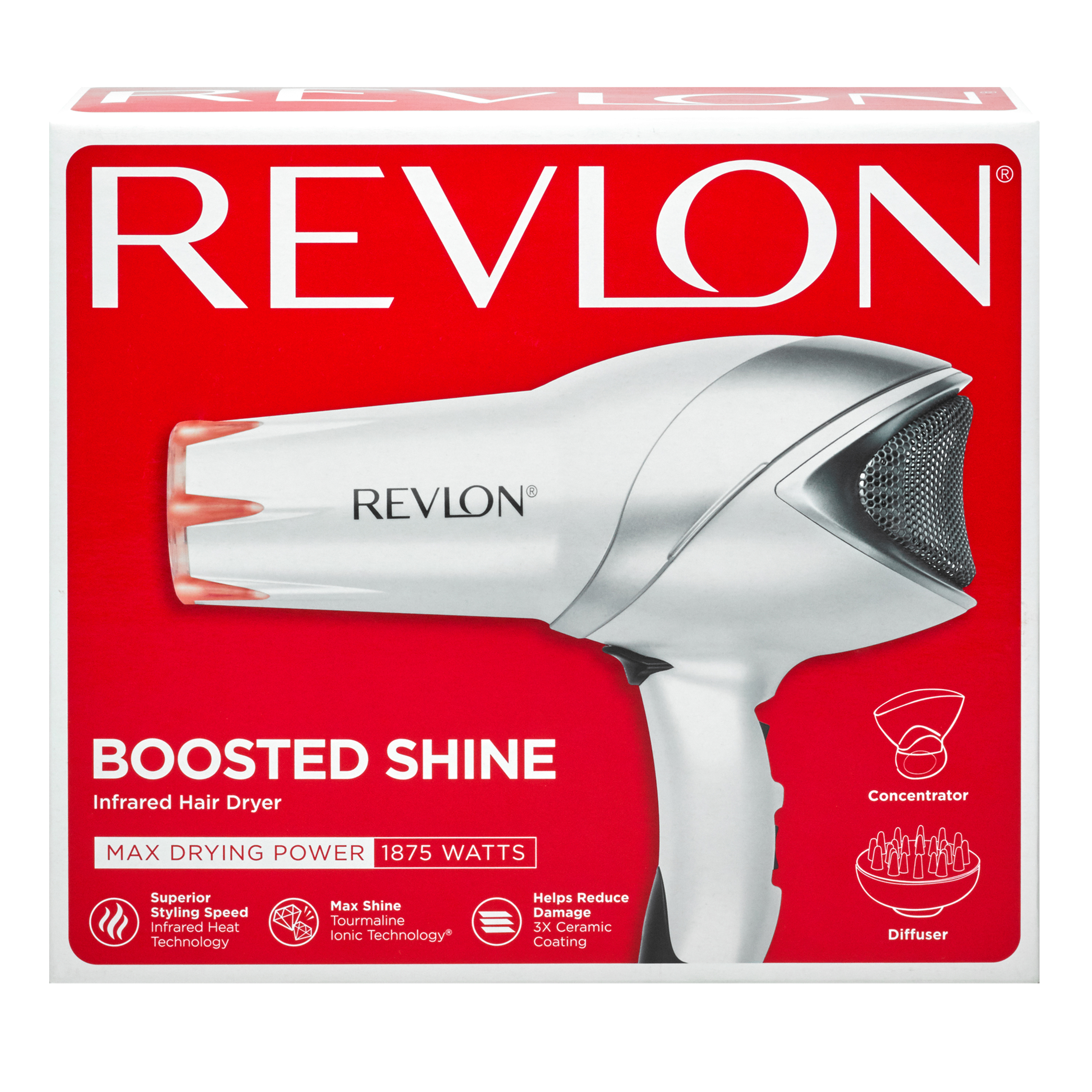 Revlon 1875W Infrared Heat Ceramic Hair Dryer photo 4