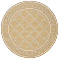 thumbnail image 2 of Safavieh Chelsea Yellow Transitional Rug - Round 5'6", 2 of 2
