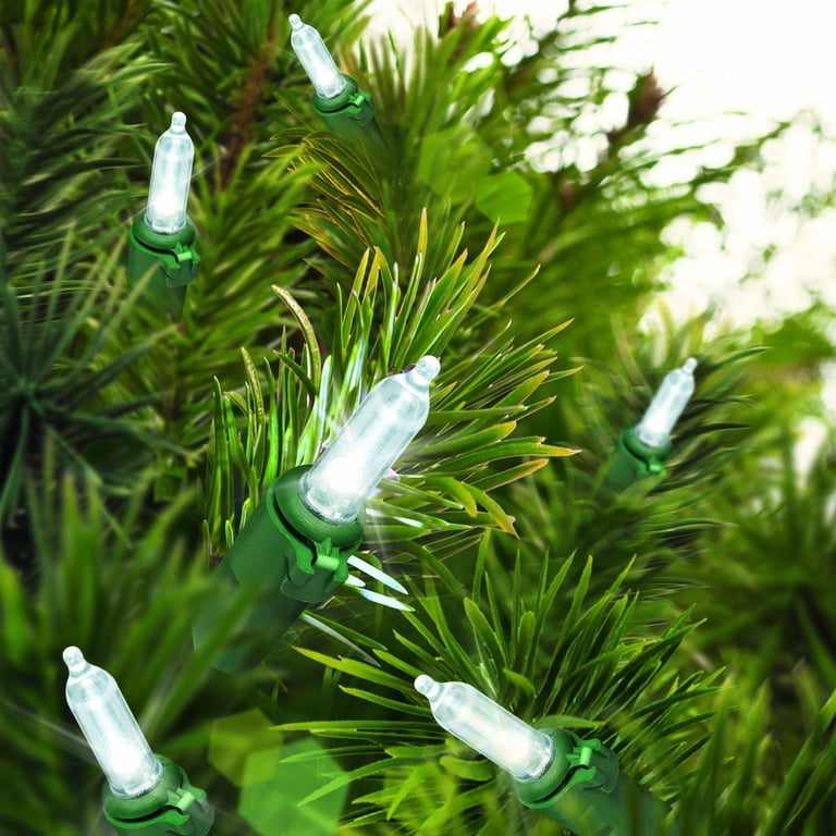 Indoor/Outdoor 200-Count LED 8 Function-Sync Mini Christmas Lights