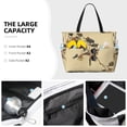 thumbnail image 3 of Easygdp Vintage Bird Bolsa de Viaje de Playa de Gran Capacidad, Bolsa Tote Perfecta para la Playa, Escapadas de Fin de Semana y Viajes, 3 of 7
