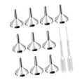 thumbnail image 4 of 10x Mini Embudo Embudos de Metal Resistentes para Llenar Botellas de Laboratorio de Aceites Esenciales, 4 of 9