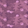 thumbnail image 1 of Ahgly Company Indoor Square Patterned Dark Carnation Pink Area Rugs, 5' Square, 1 of 6