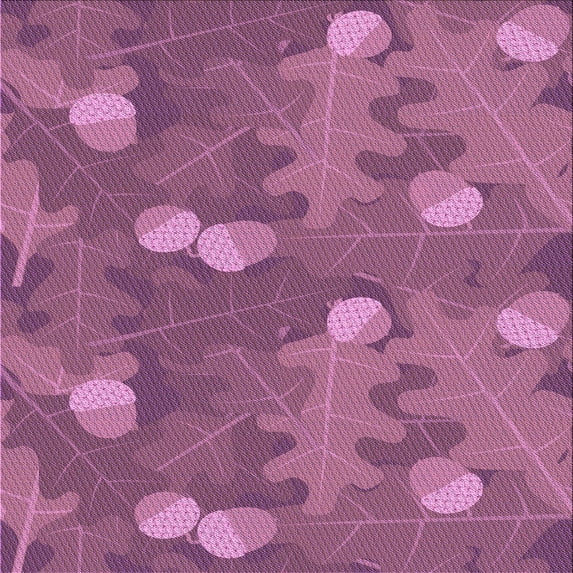 Ahgly Company Indoor Square Patterned Dark Carnation Pink Area Rugs, 5' Square