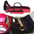 thumbnail image 6 of Trumpet Gig Bag Case Padded Oxford Cloth Water Resistant for Music Student Stage Performance, 6 of 9