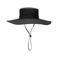 thumbnail image 1 of Men Sun Hat Solid Color Fasten String Wide Brim Sunscreen Beach Hat Summer Head Supply, 1 of 10