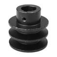 thumbnail image 5 of Easy Installation Belt Pulley Double Grooves Pulley A Belt for 168F 170F 7HP Replacement Engine Pulley 19mm/20mm Bore, 5 of 9