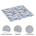 thumbnail image 4 of Honeii Seal Fox Seagull Whales for Dish Drying Mat for Kitchen Counter, Non-slip Rubber Backed, Hide Stain Kitchen Super Absorbent Draining Mat, Dish Rack Pad, 4 of 8