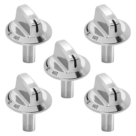 5Pcs For Frigidare Stoves High-Performance Control Knobs for a Range of Models, Including FFGC Series
