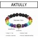 thumbnail image 4 of Bracelets For Women 8mm Chakra Natural Stone Bracelet Lava Rock 7 Chakras Crystals And Healing Stones Bracelets Stress Relief Yoga Anxiety Bead Bracel, 4 of 4
