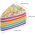 thumbnail image 4 of Torta de estimulación Triangle Rainbow Squeeze, juguete para aliviar el estrés, 4 of 5