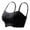 Black, variant on Women Everyday Wear Solid Bra Everyday Comfort Bra with Removable Straps for Versatile Two-Way Wear and Breathable Support M White
