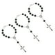 thumbnail image 5 of Pulsera de rosario de 3 piezas, pulsera cristiana, cadena con colgante de cruz y amuleto., 5 of 7