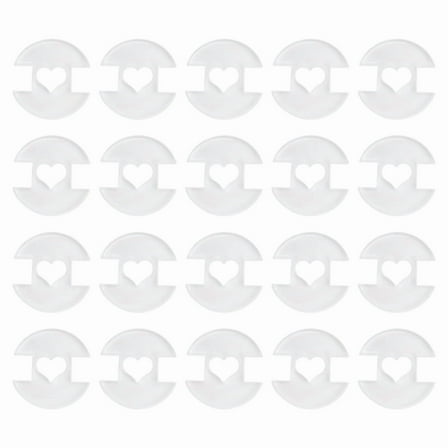 Removable Pom Poms Buttons for Hats, 20PCS Holder Knitted Hat Making Fastener Tools, Pompom Holders