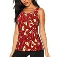 thumbnail image 2 of Uemuo Fire Extinguisher Pattern Workout Tank Tops for Women Breathable Moisture-wicking tank top Sleeveless Running Loose Fit Yoga Tops Active Shirts Sports Gym Exercise, 2 of 9