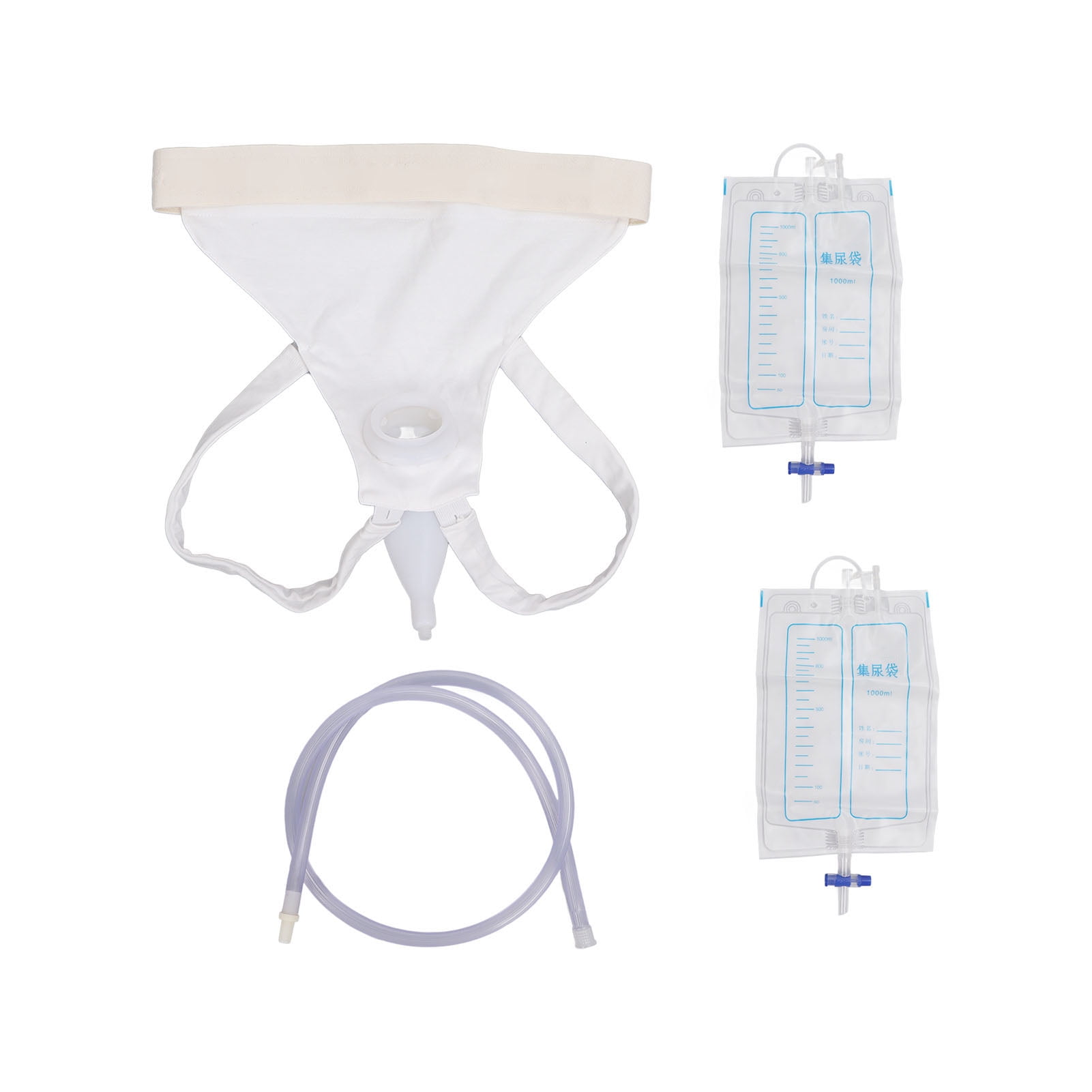 Silicone Urinal Bag, Urinal Pee Holder Better Sealing Resuable Thick