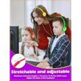 thumbnail image 4 of CNSZSLZ Paquete de 20 auriculares para niños a granel para estudiantes de aula, escuela, venta al por mayor, juego de auriculares para niños, niños, niños, adolescentes, niños, niñas, conector de 3,5, 4 of 5