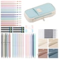 thumbnail image 2 of Clearance! Pencil Case Set for Students - All-in-One Pencil Pouch with Supplies, Great Gift for Back to School,Light Blue, 2 of 9