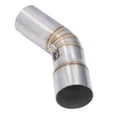 thumbnail image 2 of Tubo medio de escape de motocicleta, repuesto de acero inoxidable de 1mm de grosor para Ninja ZX10R 2008-2021, 2 of 9