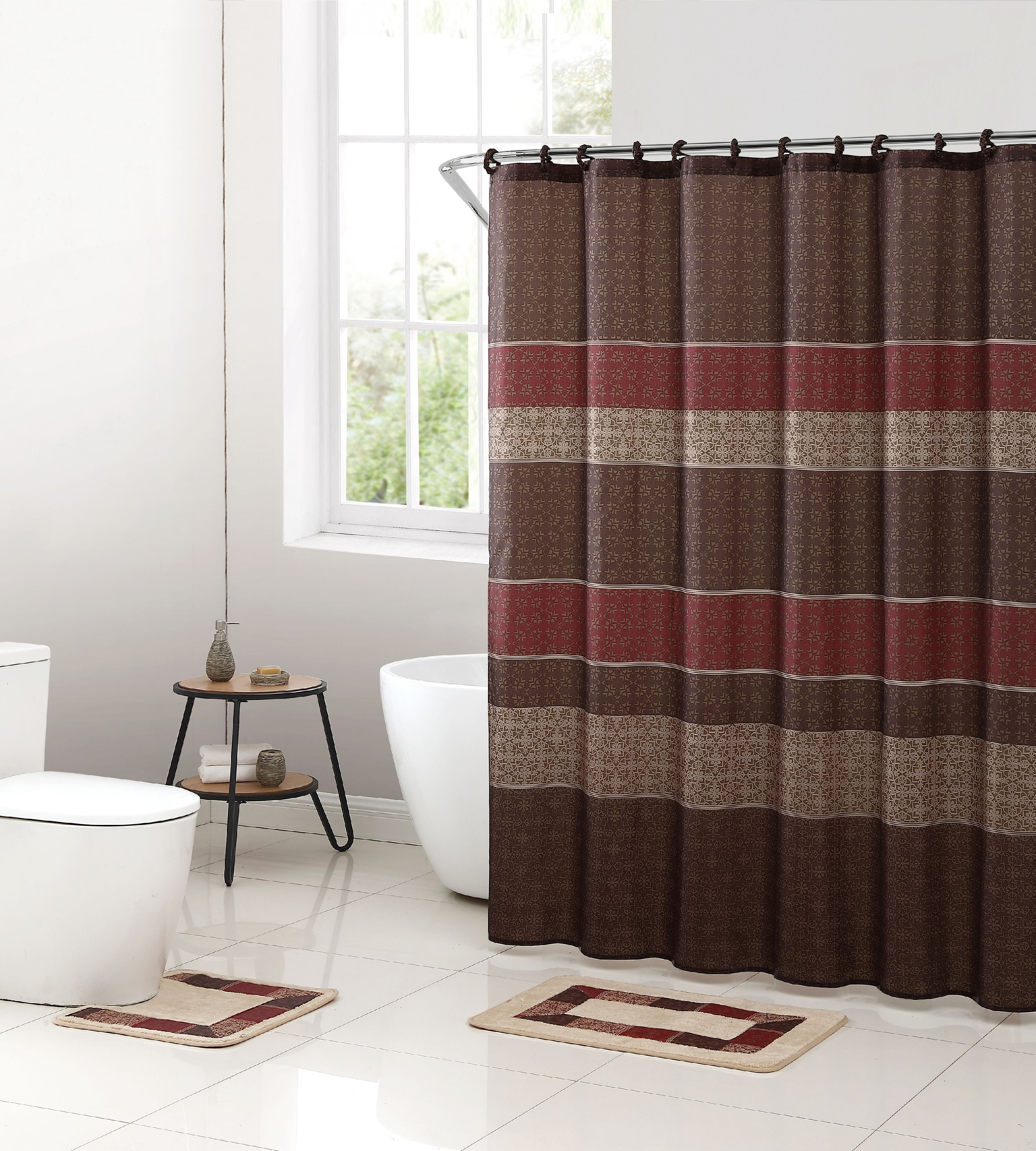 Target Com Shower Curtains Bath Fusion Clarisse 18 in. W x 30 in. L