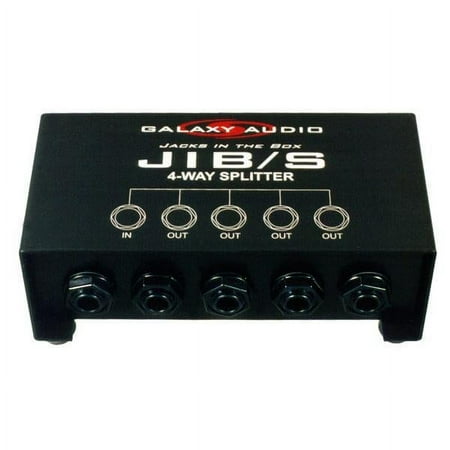 UPC: 0691281600029 | Galaxy Audio JIBS 4 Way Splitter