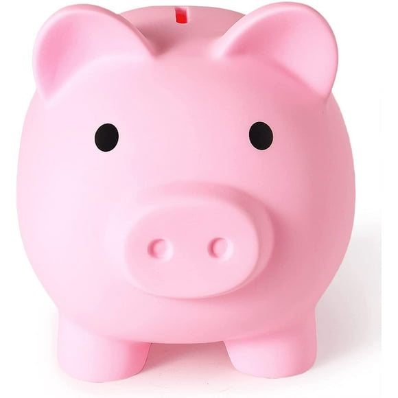 Large Plastic Pig Piggy Bank