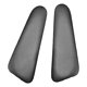 thumbnail image 1 of 2 piezas de cojines para las rodillas del coche, consola central, accesorios suaves, cómodos para las rodillas del coche. cuero PU, 1 of 9