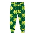 thumbnail image 5 of Auroural toddler girl clothes 5t sets St. Patrick's Day Printed Long Sleeved Shirt And Pants Set For Boys And Girls, 5 of 9