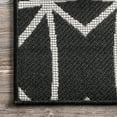 thumbnail image 4 of nuLOOM Saunders Geometric Indoor/Outdoor Area Rug, 8' x 10', Saunders Dark Grey, 4 of 6