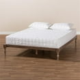 thumbnail image 6 of Baxton Studio Iseline Queen Size Oak Finished Wood Platform Bed Frame, 6 of 9