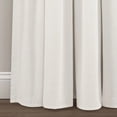 thumbnail image 6 of Lush Decor Linen Button Window Panel Blackout - Blue/White-Single-84 x 40, 6 of 11