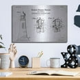 thumbnail image 6 of Luxe Metal Art 'Lighthouse Reading Lamp Blueprint Patent White' Acrylic Glass Wall Art, 16"x12", 6 of 9