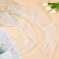 thumbnail image 7 of 1 pair Wedding Gloves Fingerless Tulle Sheer Mesh Gloves with Pearl for Wedding Ceremonies Birthday Parties Performances Proms for making, 7 of 7
