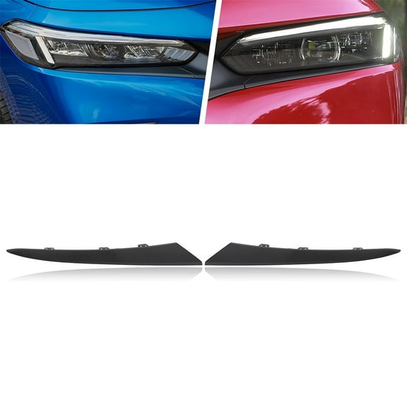 Front Headlight Eyelid Molding Trim 71207-T31-H01 For Honda Civic 4DR 2022-2023