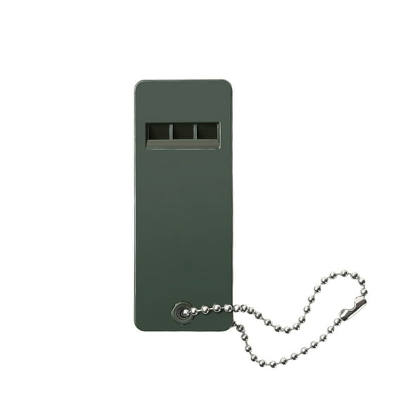 Sifflet Extérieur Trois Fréquences Sifflet de Sauvetage Sifflet d'Urgence Outil de Signalisation Haute Efficacité pour Randonnée Aventures en Plein Air avec Construction en Alliage d'Aluminium et Design Télescopique