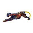thumbnail image 3 of Figura de leopardo, escultura animal, adorno de mesa, estante artesanal decorativo Estilo B, 3 of 8